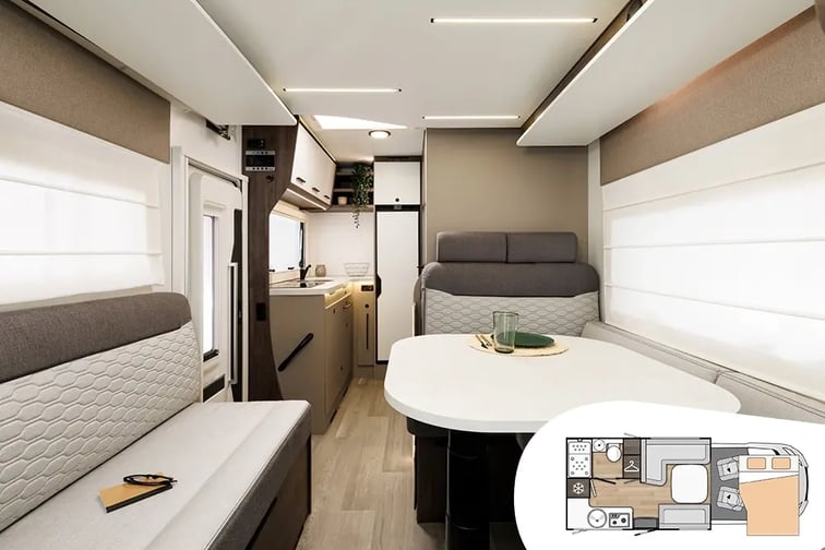 BENIMAR TESSORO T481 avec plan intérieur