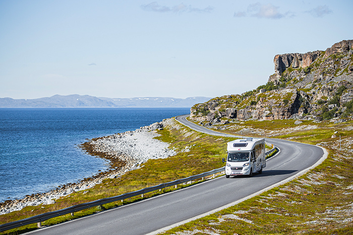 camping car en norvège