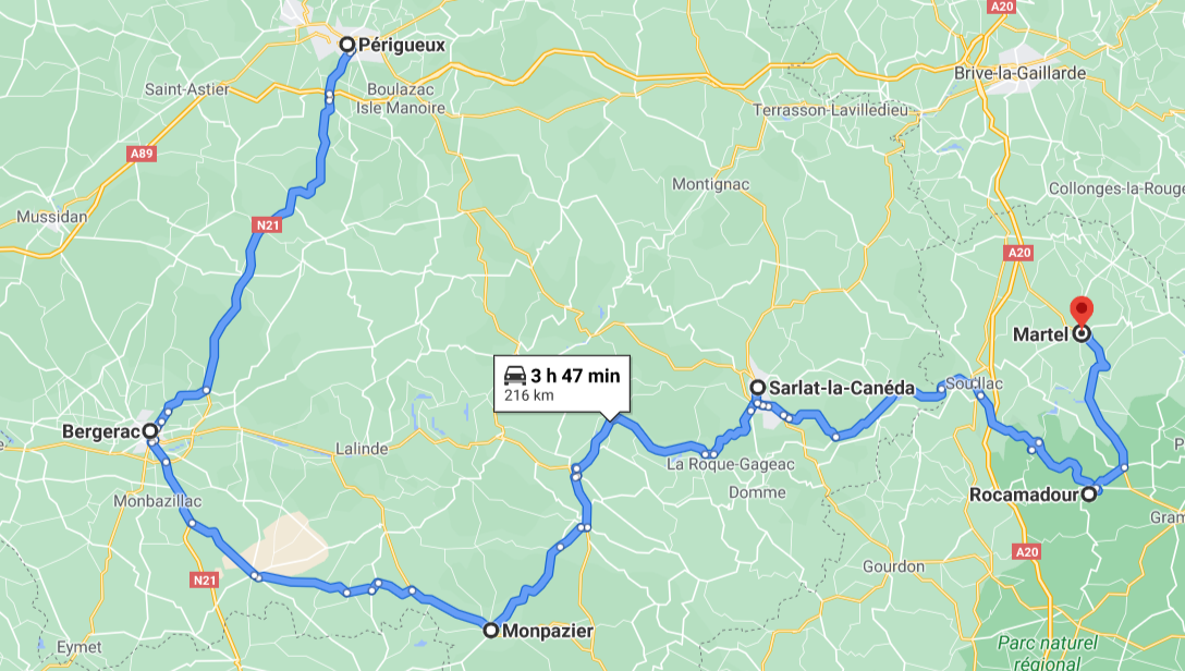 Escapade gourmande entre Lot et Dordogne en camping-car