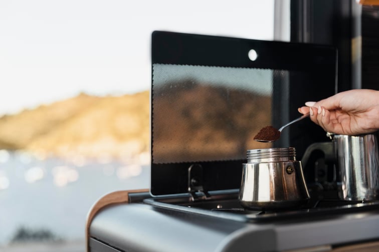 clouse-up-beautiful-woman-enjoying-breakfast