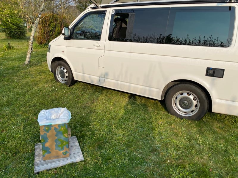WC portable pour van, fourgon, camping-car ou caravane