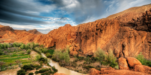 vallée du dades maroc camping car